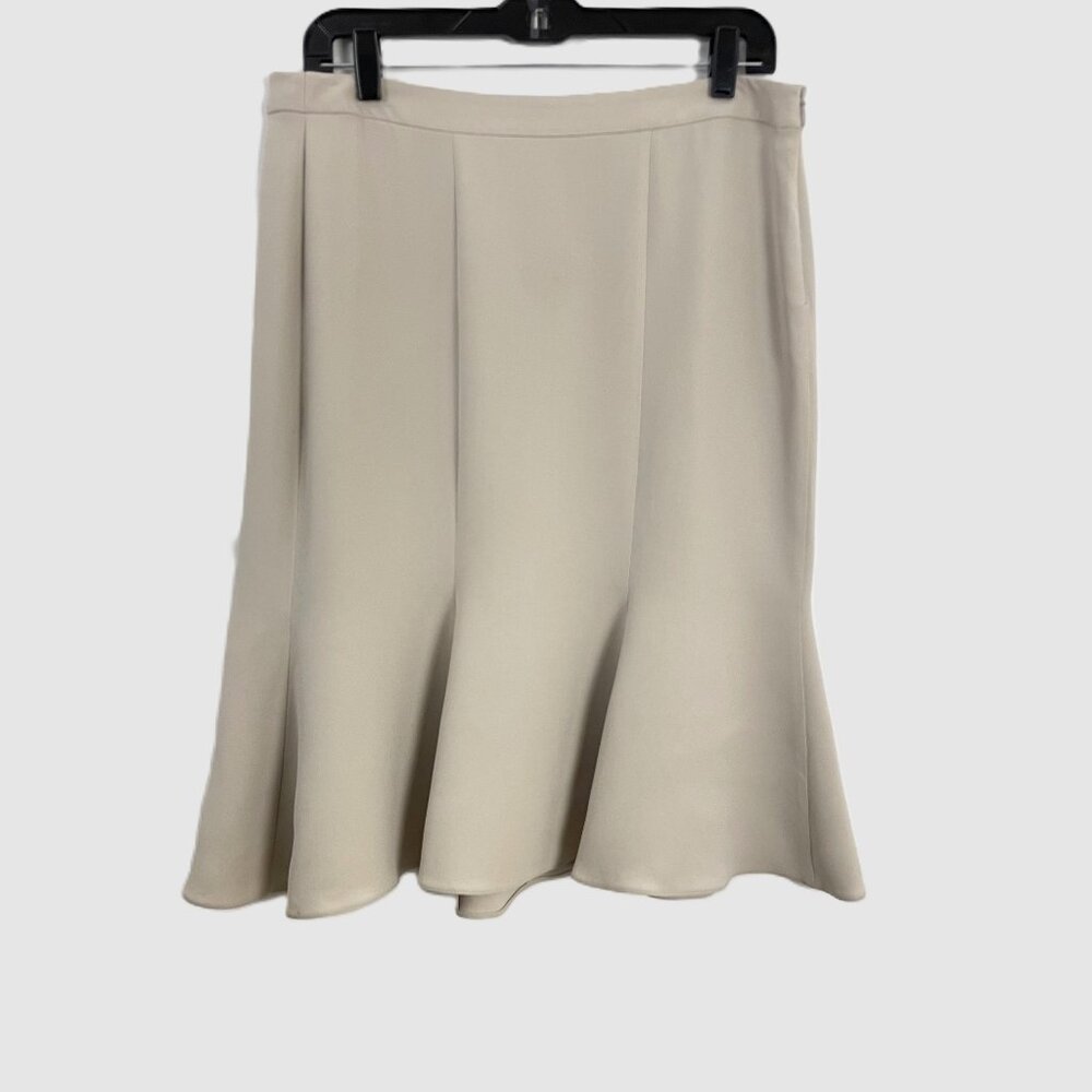Giorgio Armani Borgo 21 SpA Silk A-line Midi Skirt